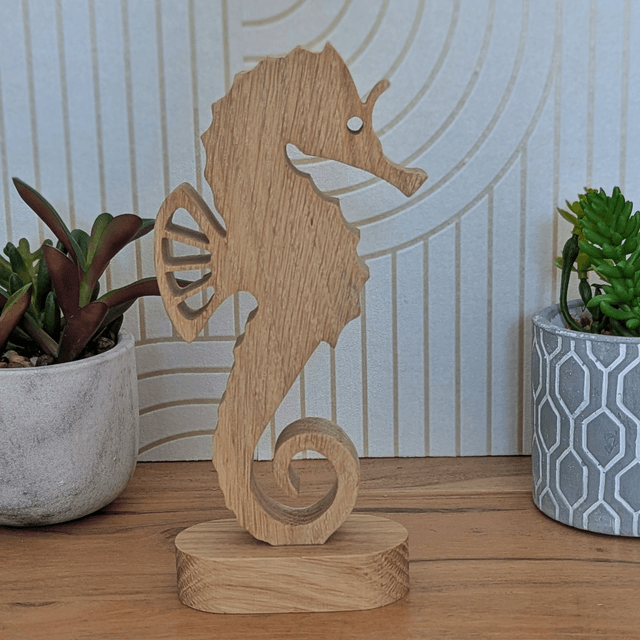 Hippocampe en chêne