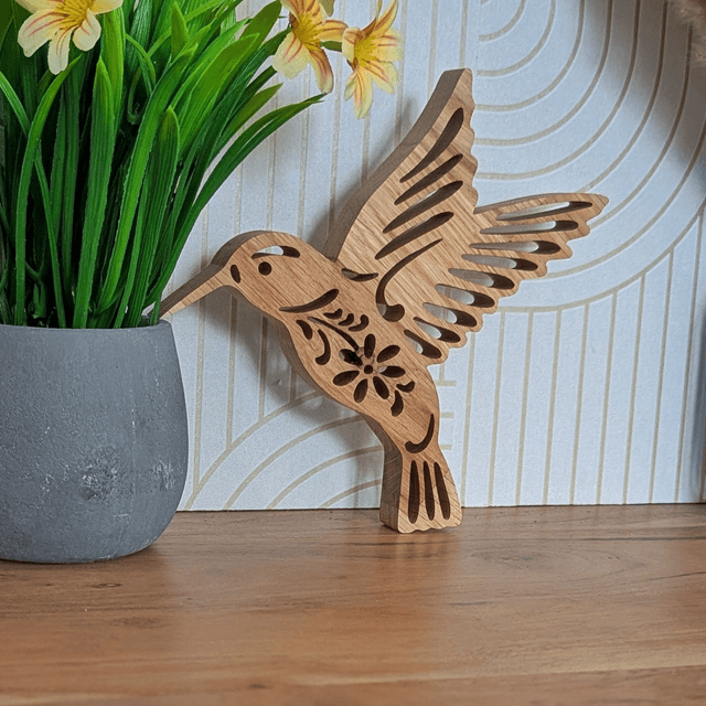 Colibri en chêne