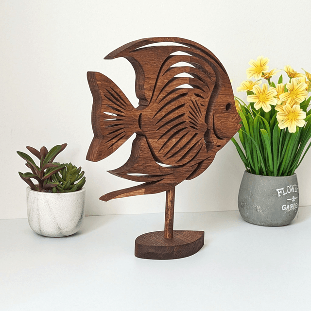 Poisson en chêne
