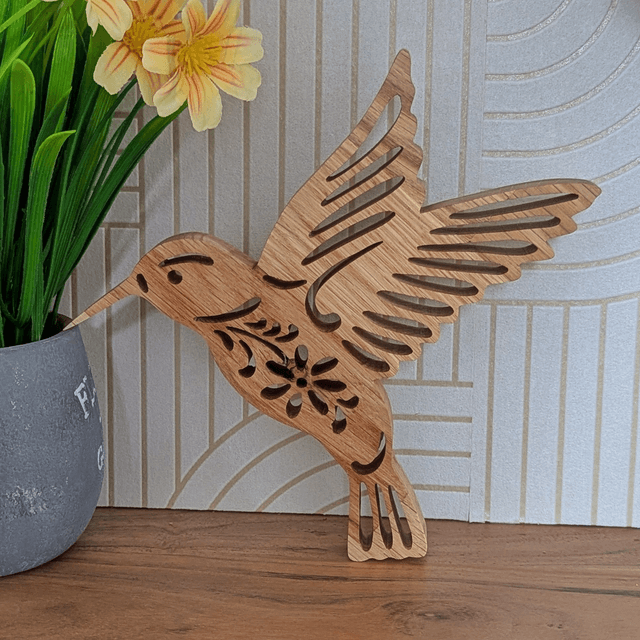 Colibri en chêne