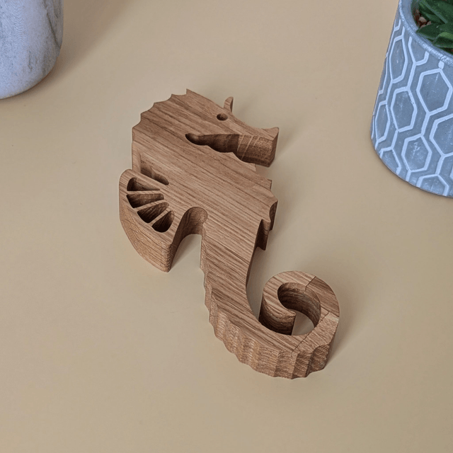 Hippocampe en chêne
