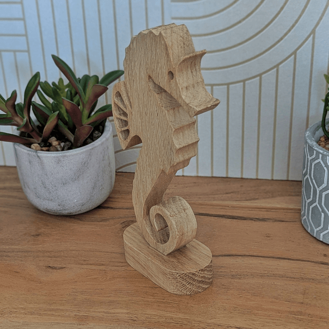 Hippocampe en chêne