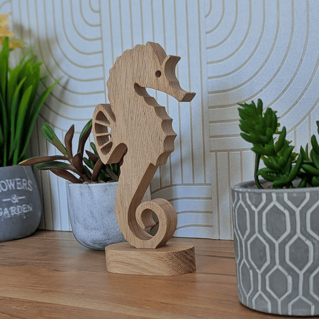 Hippocampe en chêne