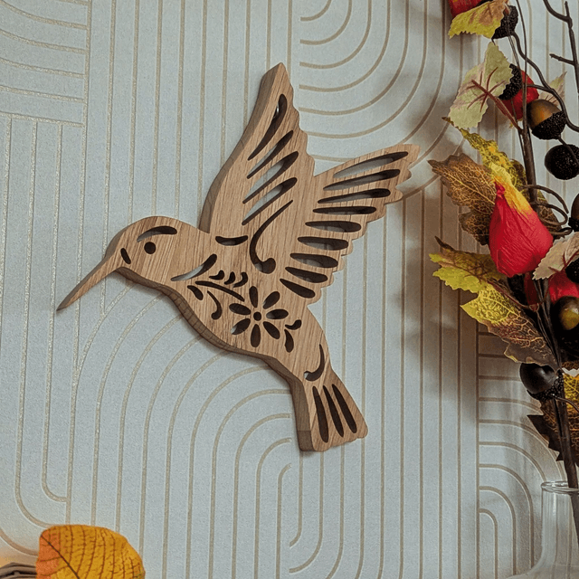 Colibri en chêne