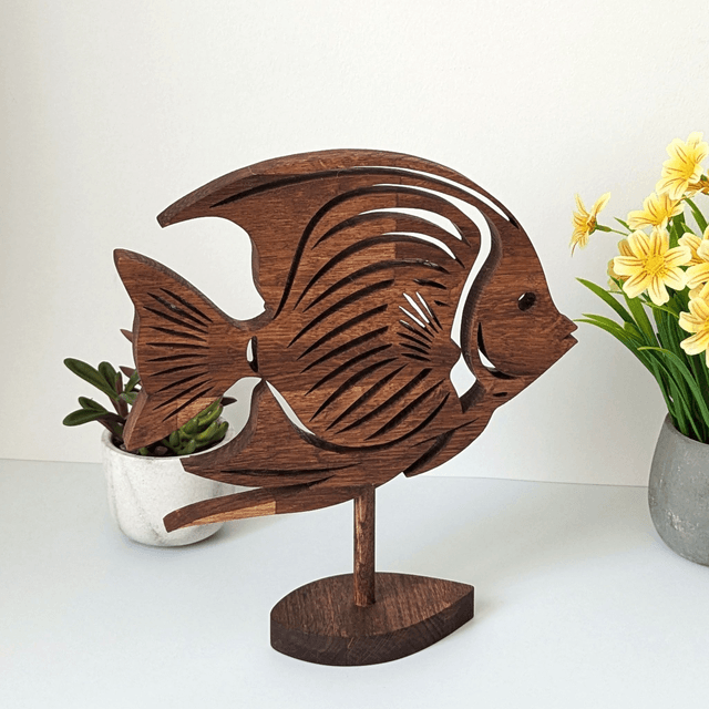 Poisson en chêne