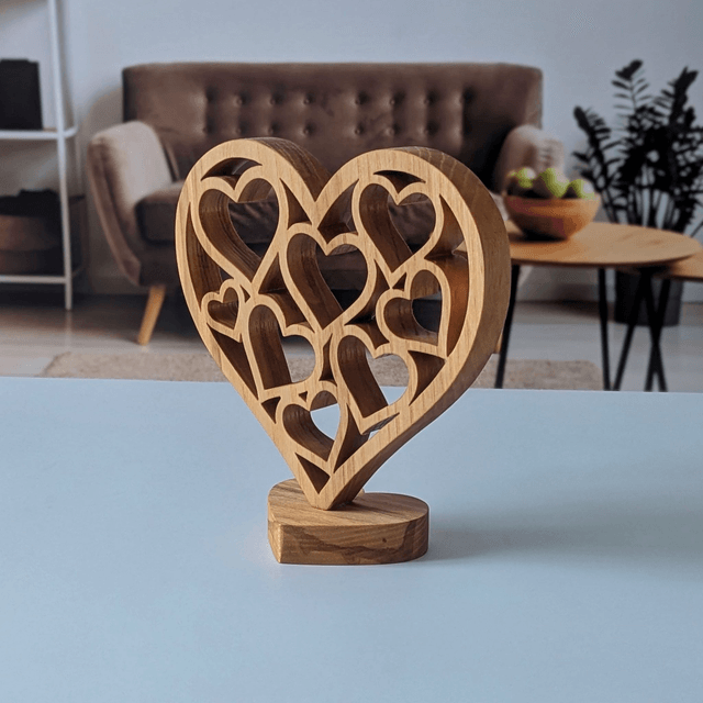 Cœur en frêne