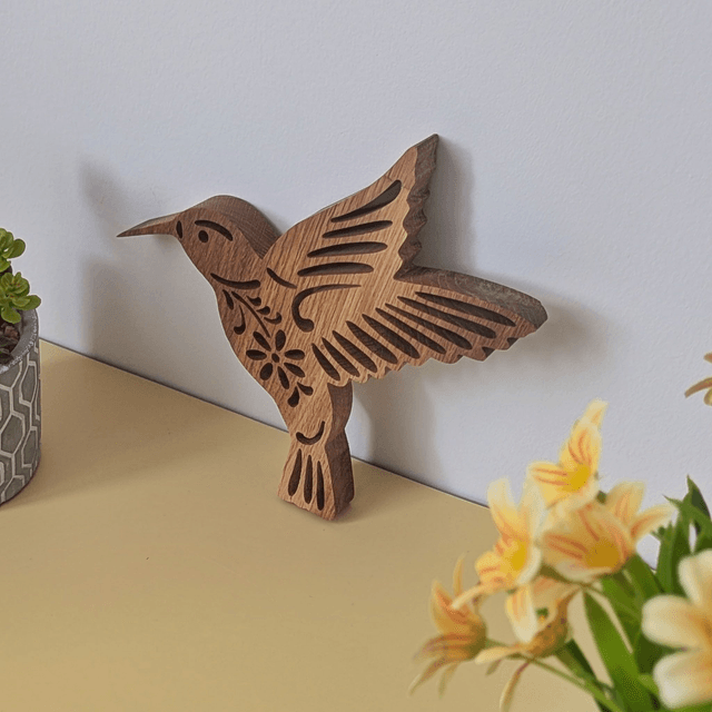 Colibri en chêne