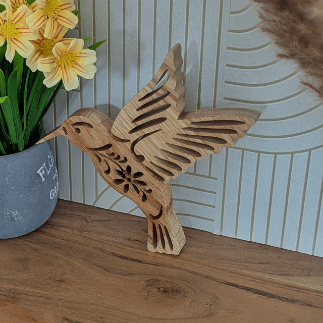 Colibri en chêne