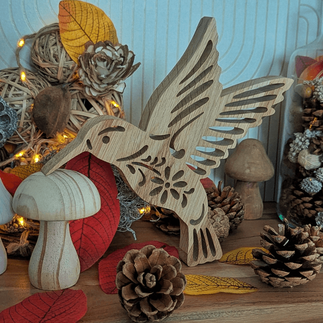 Colibri en chêne