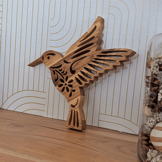 Colibri en chêne