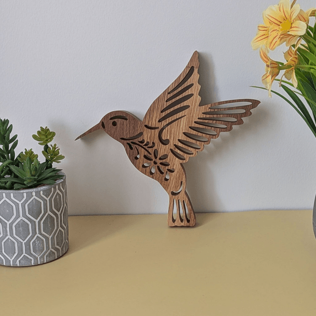 Colibri en chêne