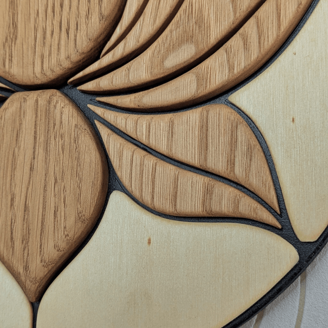 Tableau fleur de lotus multi-part
