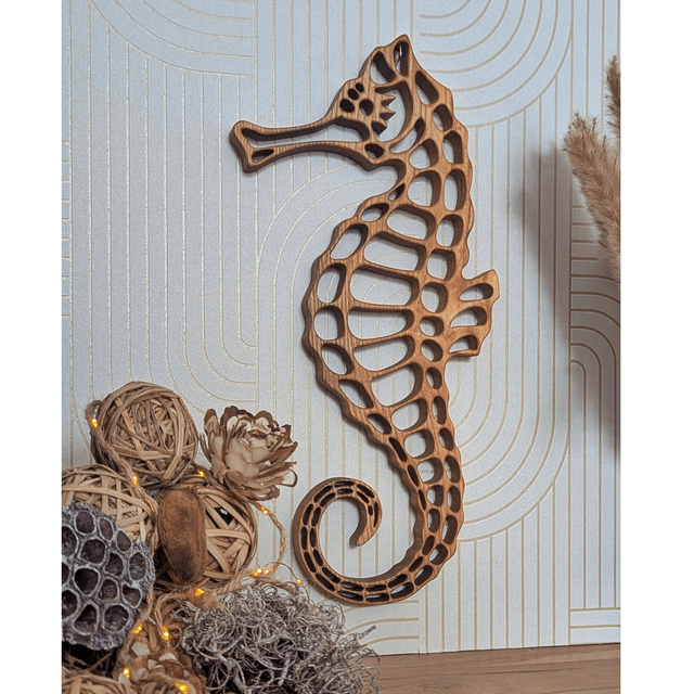 Hippocampe en frêne