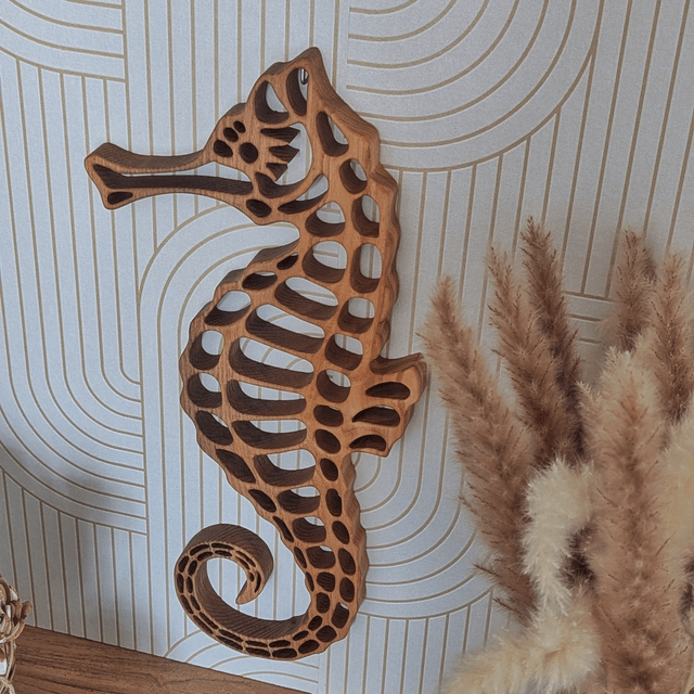 Hippocampe en frêne