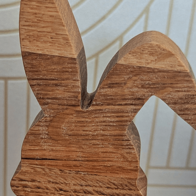 Lapin en chêne