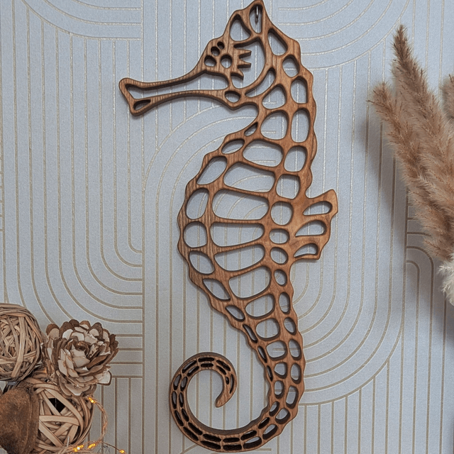 Hippocampe en frêne
