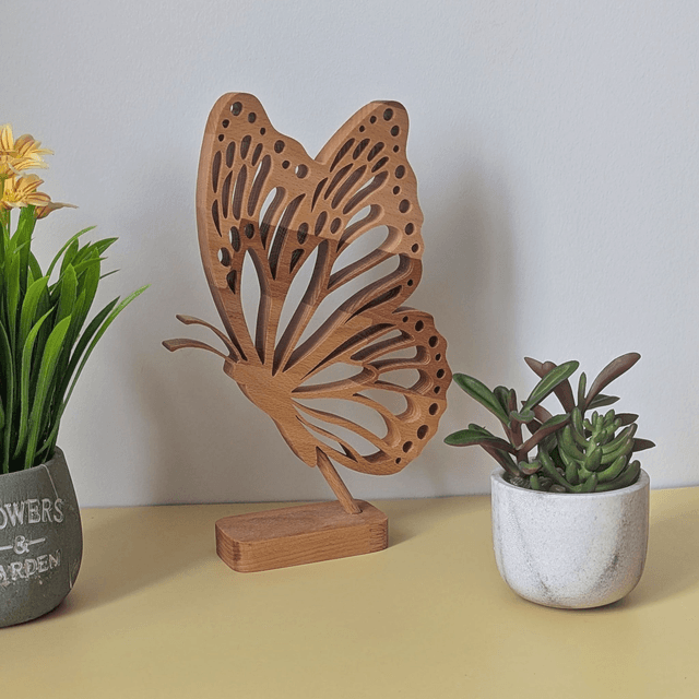 Papillon en hêtre