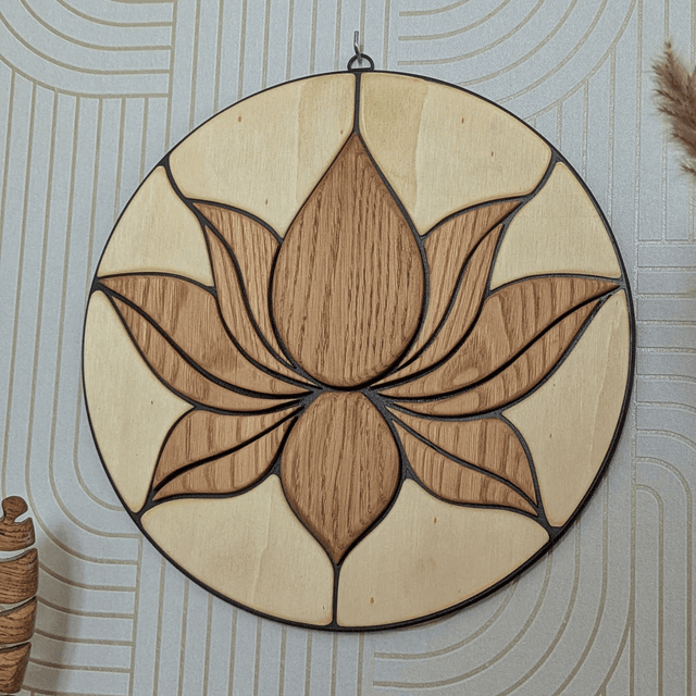 Tableau fleur de lotus multi-part