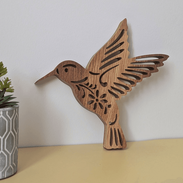 Colibri en chêne