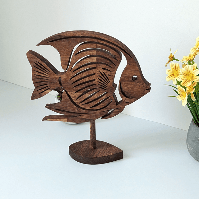 Poisson en chêne